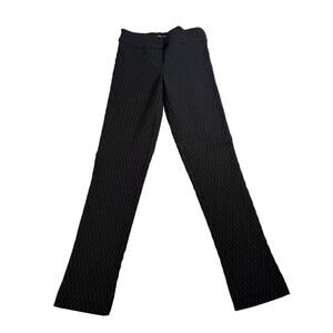 Erica Taylor womens stretch diamond texture skinny trousers.  Size XS. workwear